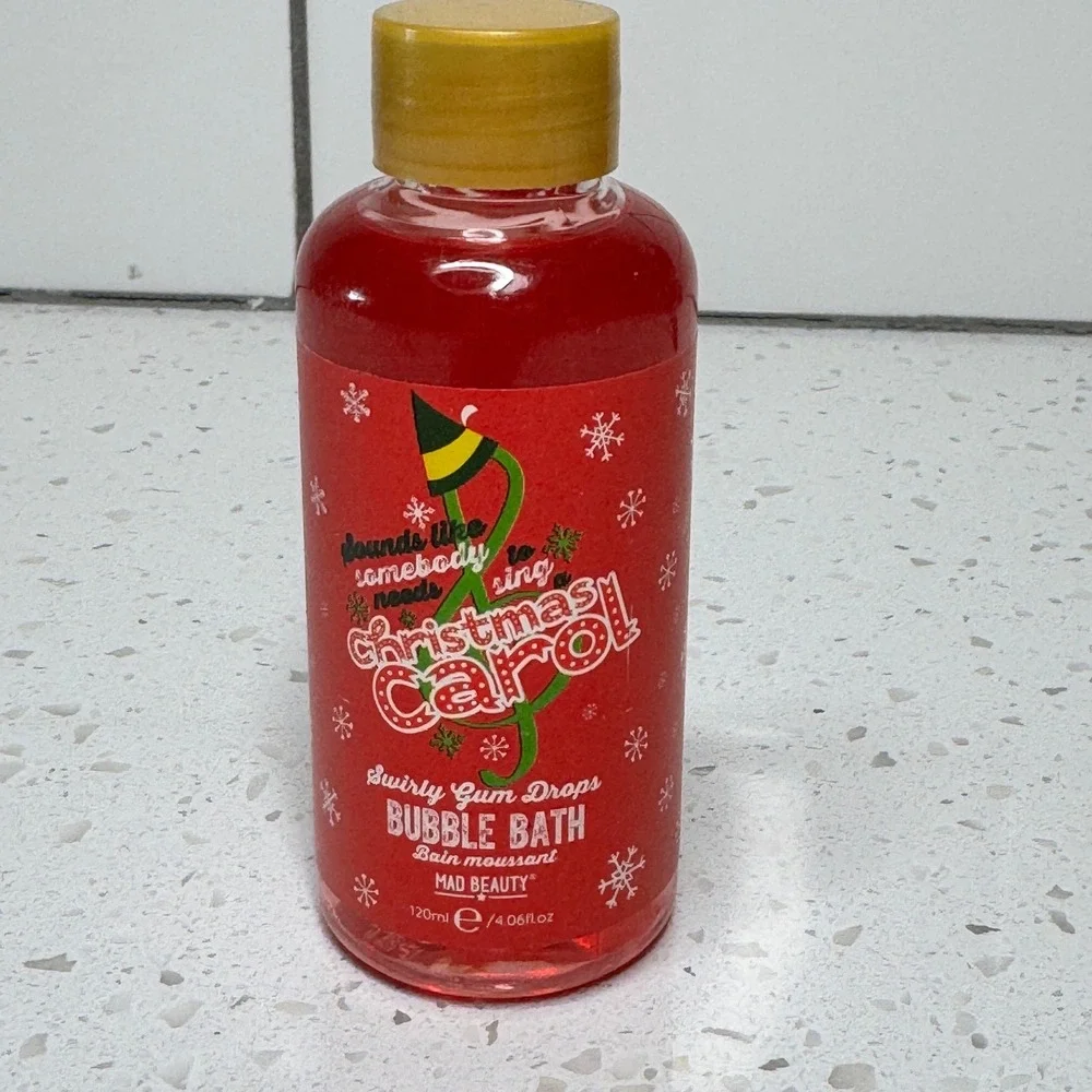 Mad Beauty Elf Gimbels Swirly Gum Drops Bubble Bath 120ml Holiday‎ Gift